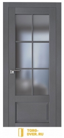 Дверь 103XN грувд серый, 36*600*2000, Графит